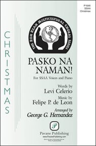 Pasko Na Naman SSAA choral sheet music cover Thumbnail